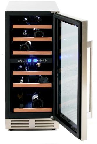 Avanti WCF282E3SD Designer Series 15 Inch Stainless Steel Wine Cooler