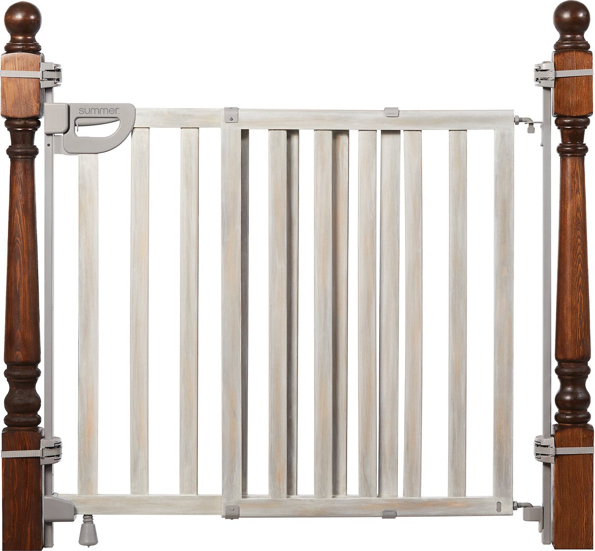 Summer Wood Banister and Stair Dog Gate