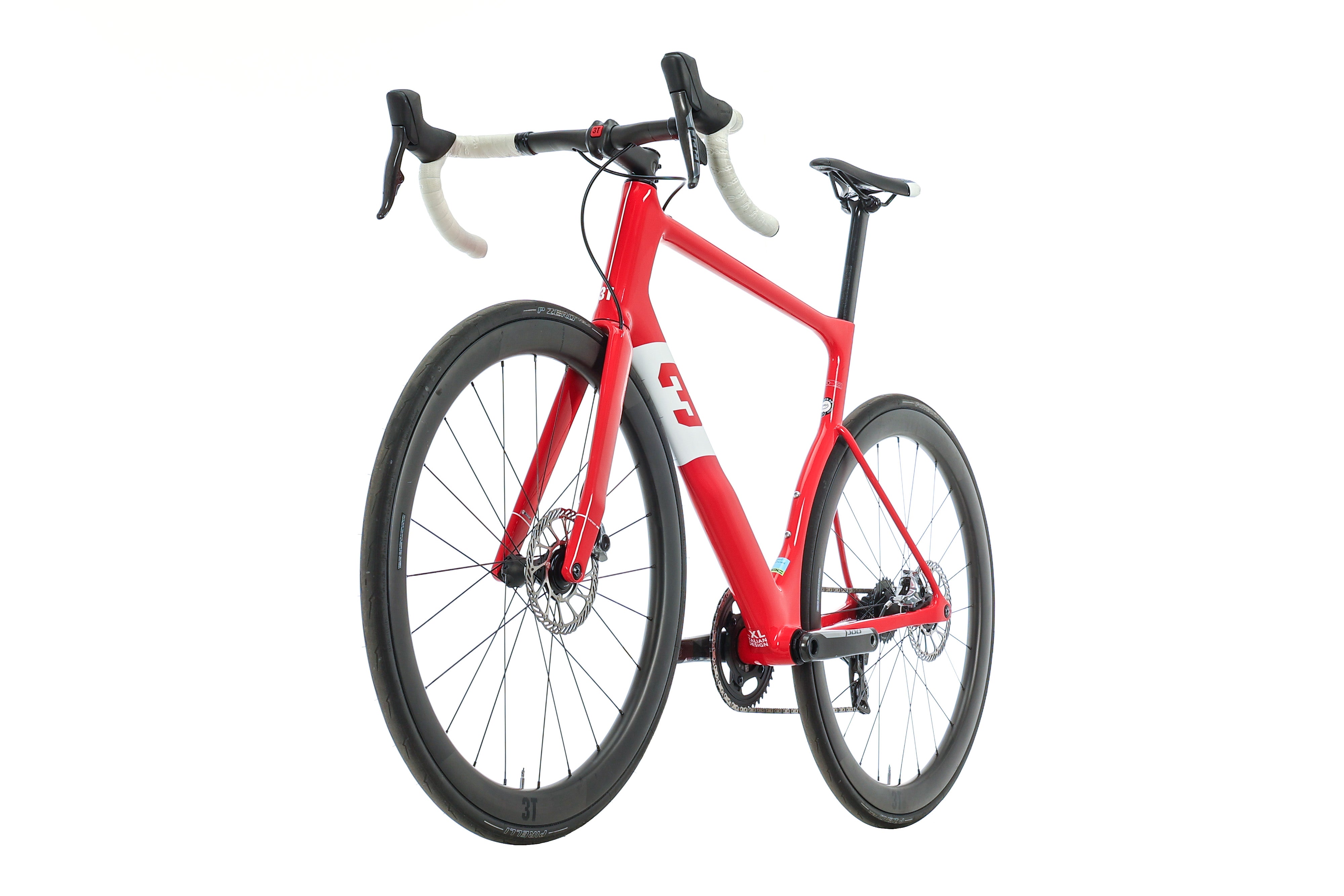 3T Strada TEAM Red AXS eTap Road Bike - 2020, X-Large