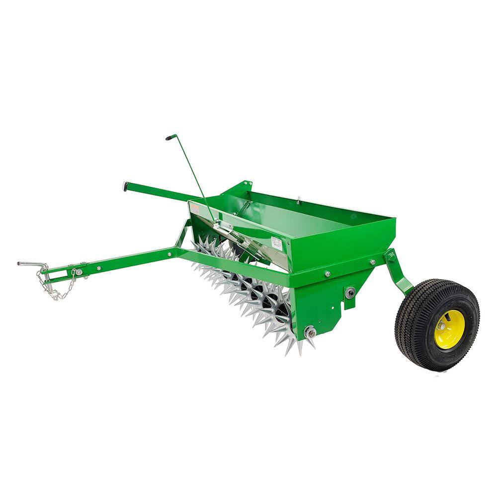 John Deere 40 in. Tow-Behind Combination Aerator-Spreader AS-40JD