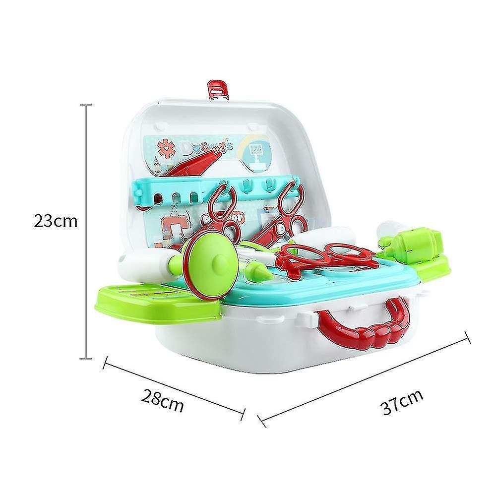 Kids Doctor Set Toys Playset Pretend Role Doctor Kits Toy With Storage Box Boys Girls Toddler Birthd