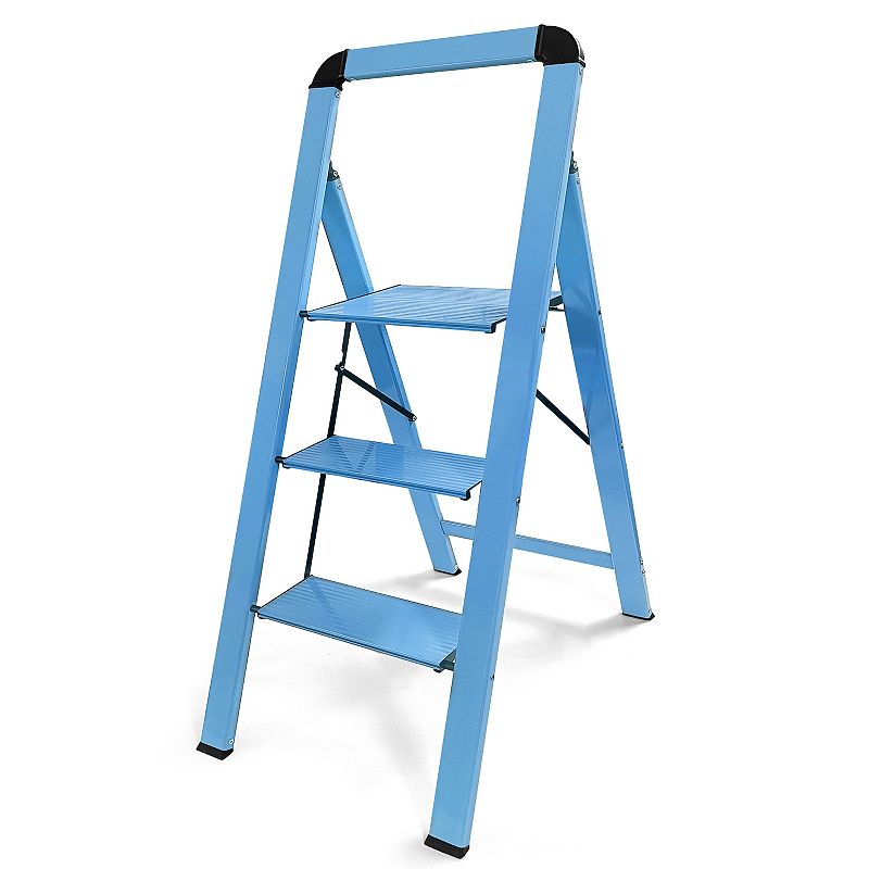 3 - Step Aluminum Folding Step Stool