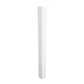 Weatherables 5 in. x 5 in. x 9 ft. Vinyl Fence Blank Post LWPT-BLANK-5X108