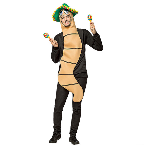 Morris Costumes GC7775 Adult Tequila Worm Costume