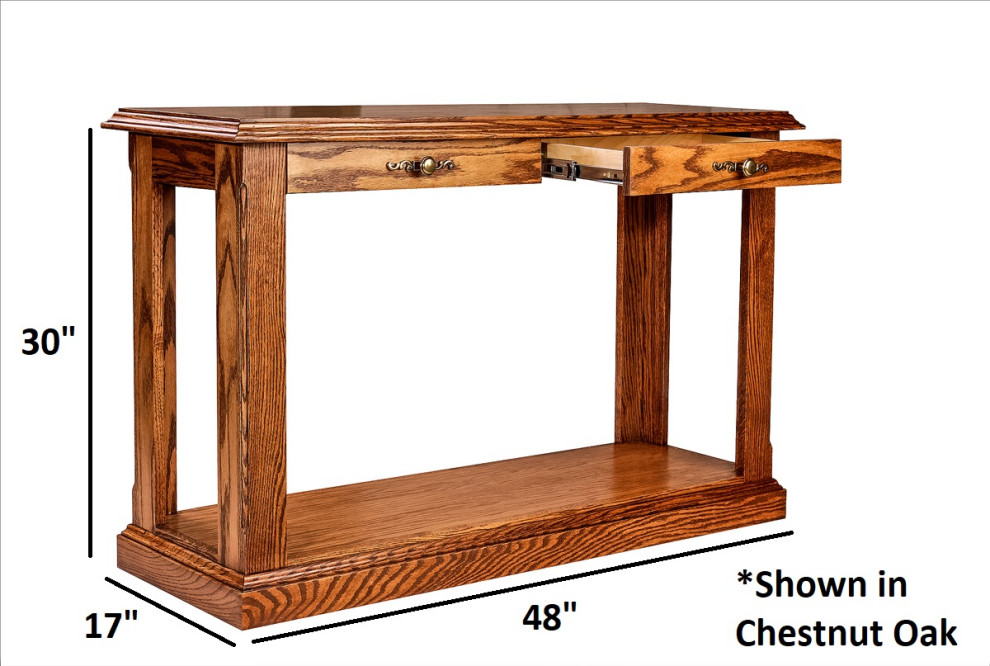 Traditional Sofa Table   Traditional   Console Tables   by Oak Arizona  Houzz