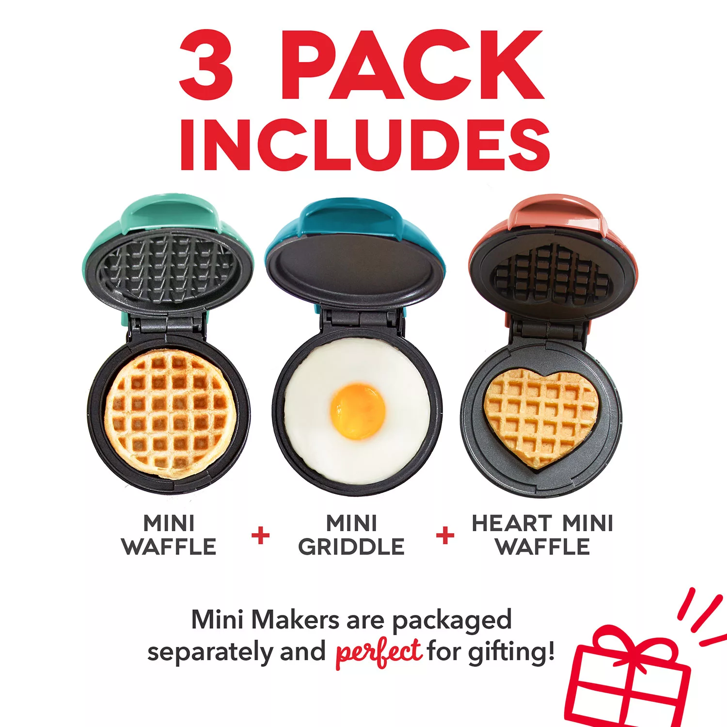 DASH Mini Maker 3-Pack Gift Set