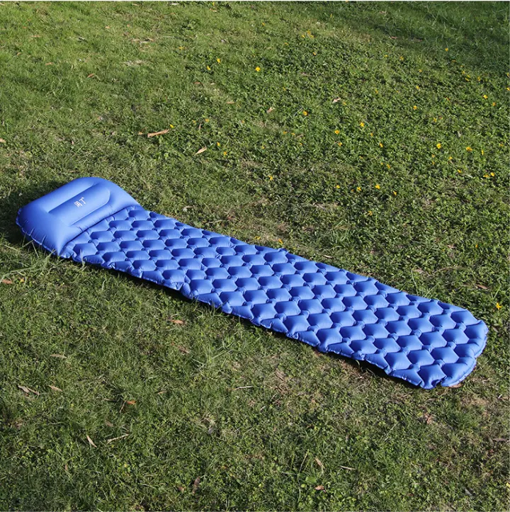 High quality hiking travel Inflatable hammock tpu insulated folding Sleeping bag air Pad foldable Light Camping Mat Mattress