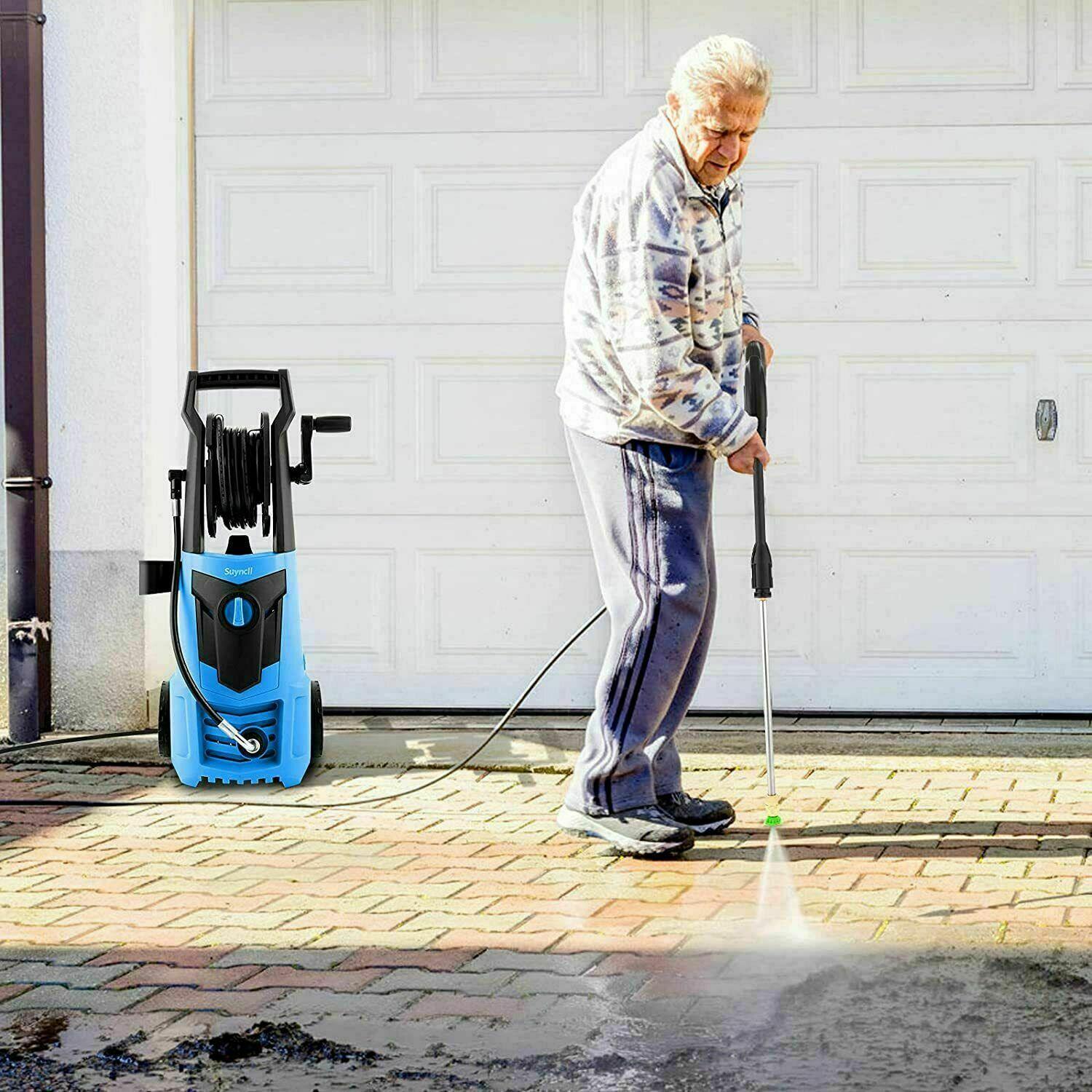 Suyncll Electric Pressure Washer 3000PSI, 2.4GPM High Power Washer Cleaner NEW