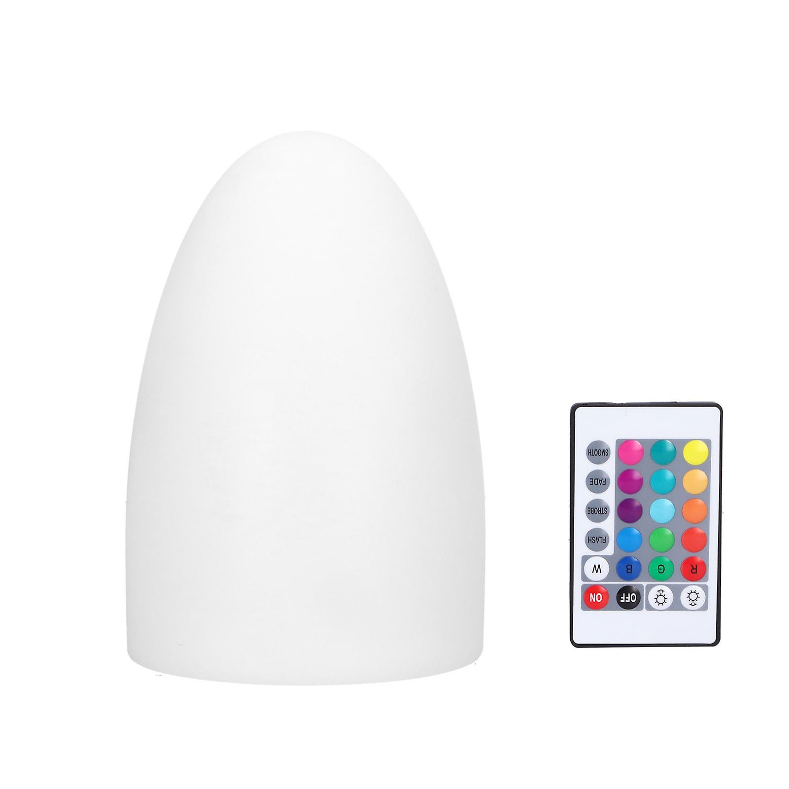 Eggshaped Rgb Table Lamp Remote Control 16color Led Indoor Home Bar Ktv Dining Table Atmosphere Night Light