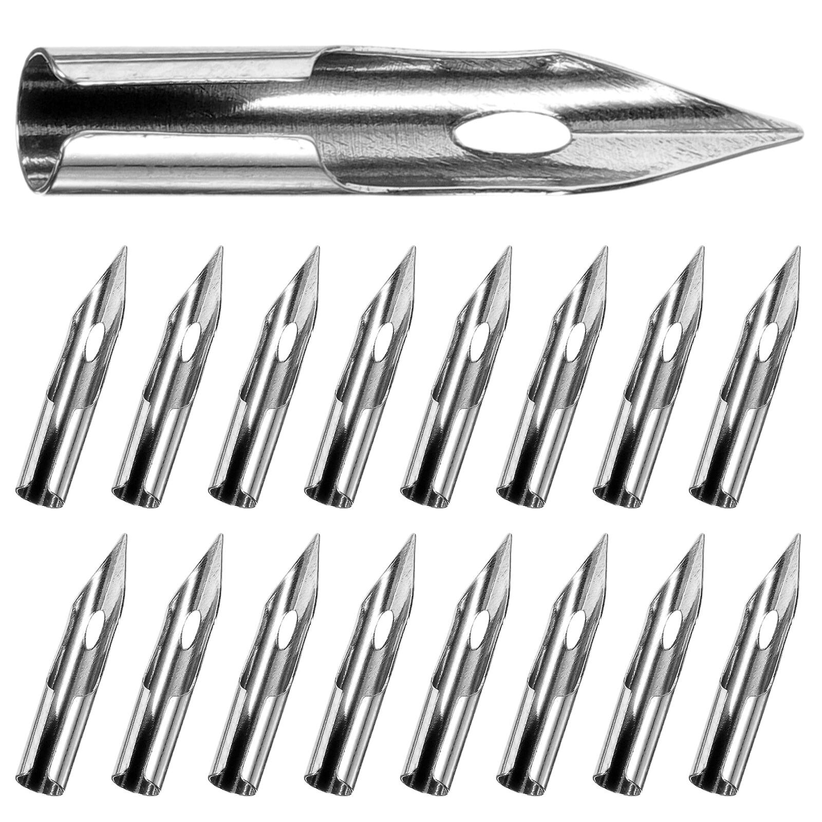 30pcs Calligraphy Writing Pen Nibs Fountain Pen Nibs Replacement Nibs Students Favor