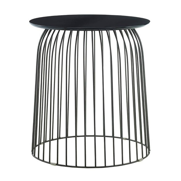 Wallace Accent Table Black Finch