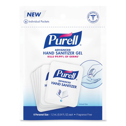 Gojo Purell Employee Care Kit | Hand and Surface Sanitizers， 6