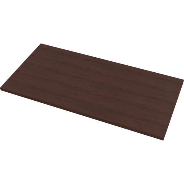 Fellowes High Pressure Laminate Desktop Mahogany - 72