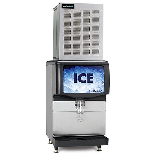 Ice O Matic GEM0450A Pearl Nugget Ice Machine - Air Cooling， 464 lb. Production， 21