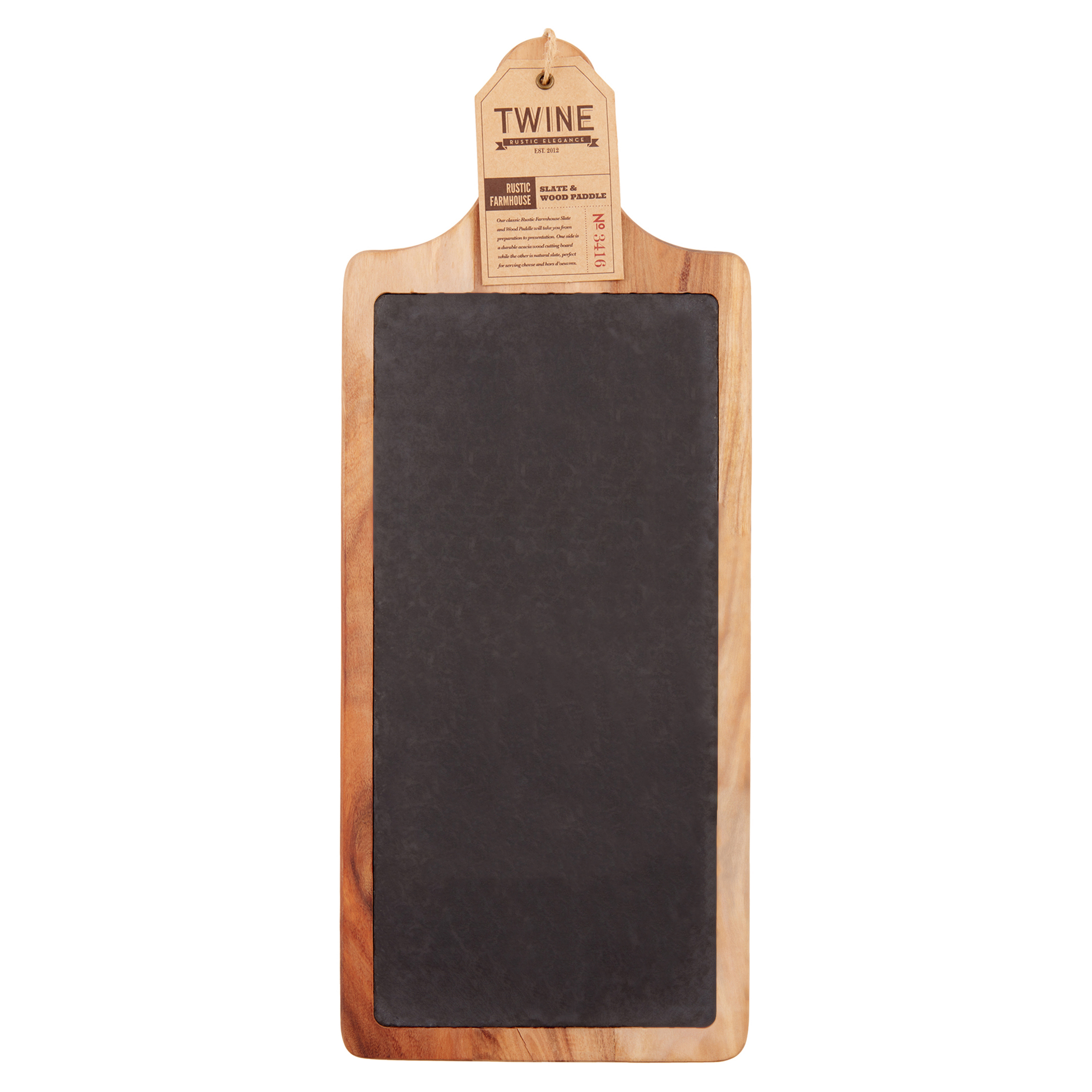 Rustic Farmhouse: Slate and Wood Paddle