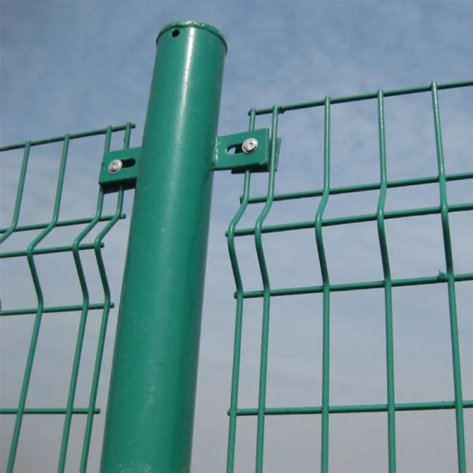 Factory  galvanized outdoor metal 4 feet 3D Curved Welded Wire Mesh Garden Fence 3D fence Pvc Coated Fence Panels