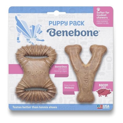 Benebone Puppy Pack Bacon Dog Chew