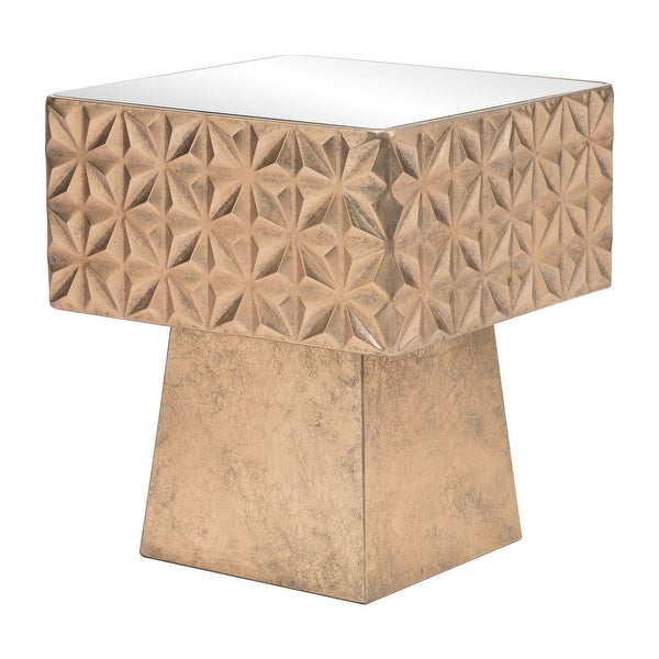 Mayan Side Table Gold - 17.5