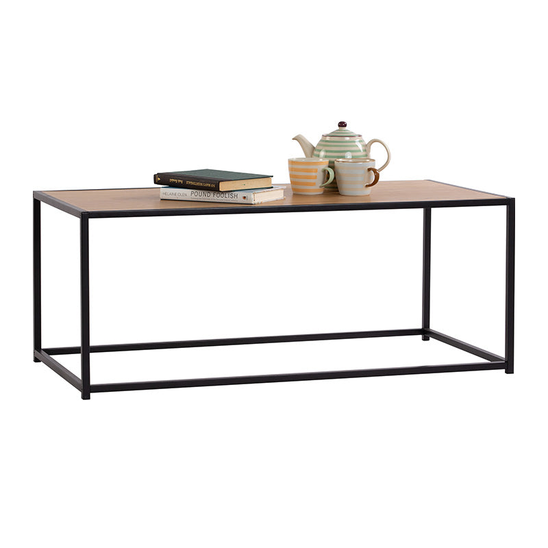 BRADFORD Coffee Table 100cm - Natural & Black