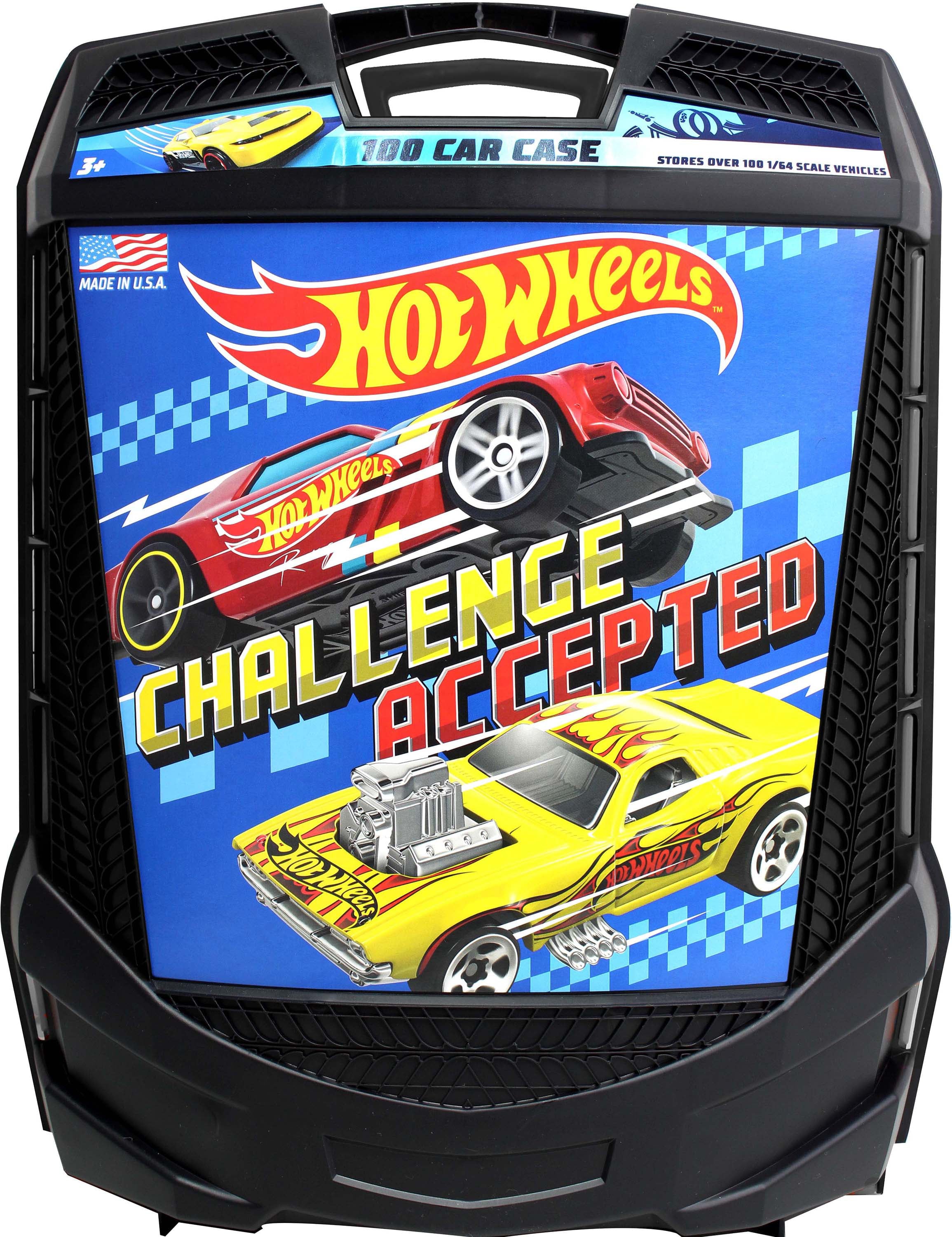 Hot wheels 100 car case by tara toys