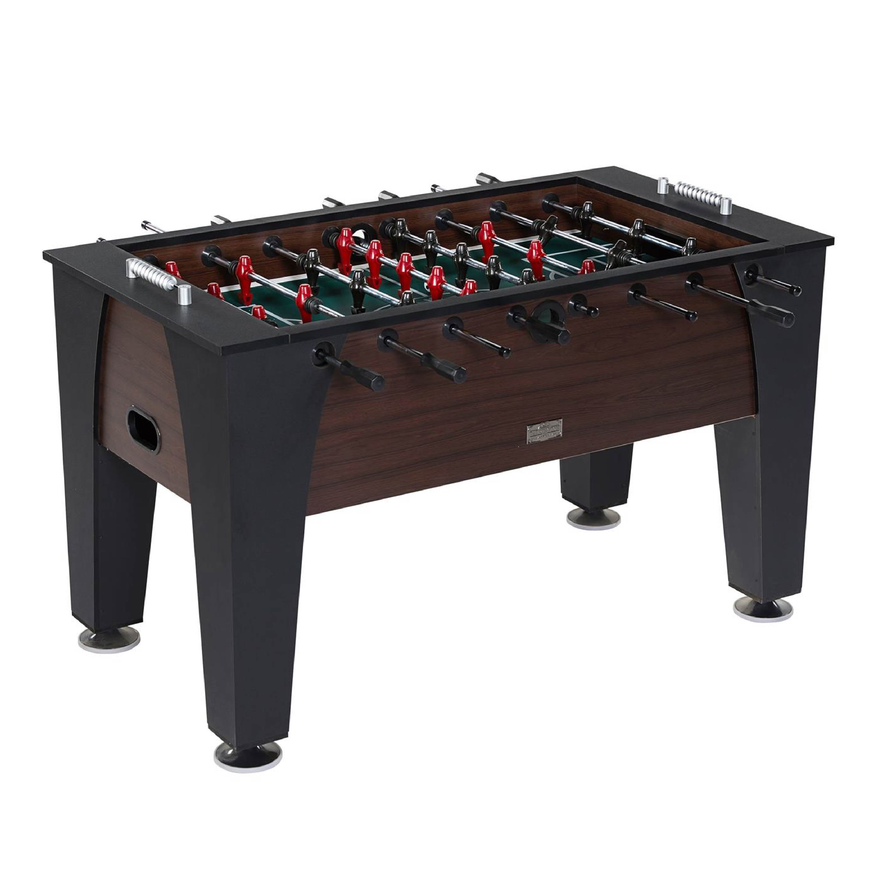 Barrington 58" Richmond Foosball Soccer Table, Accessories Included, Brown/Black