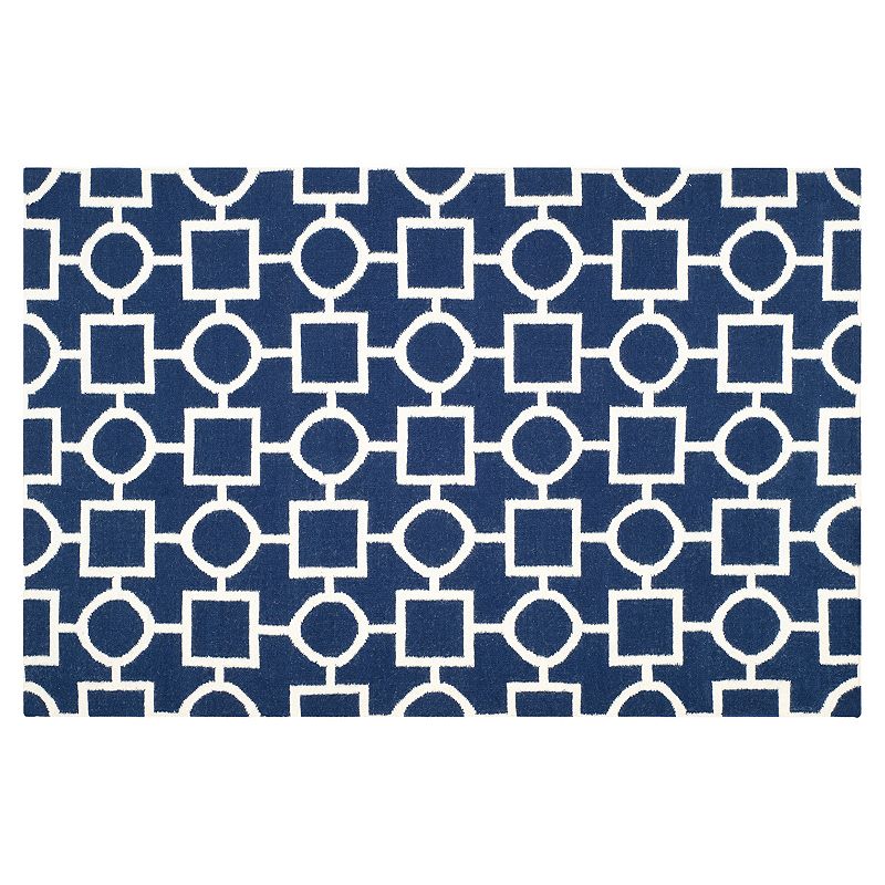 Safavieh Dhurries Shapes Handwoven Flatweave Wool Rug