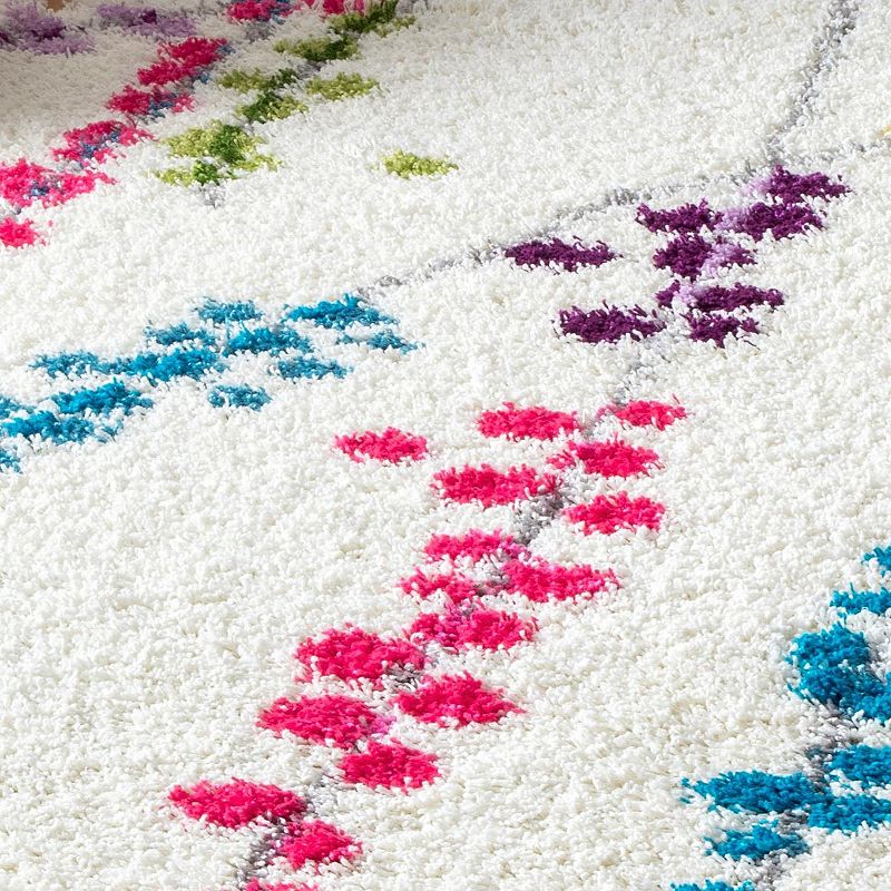 nuLOOM Louvenia Abstract Shag Rug