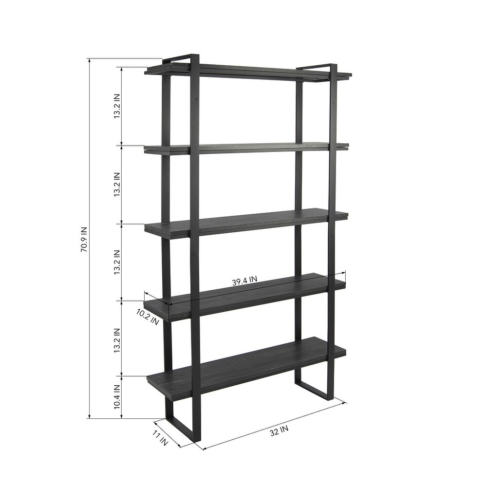 5 layers Metal Shelf Bookshelf