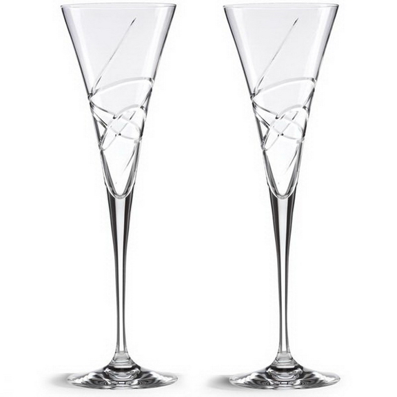 Lenox 835161 Adorn  8482Crystal 2 piece Toasting...