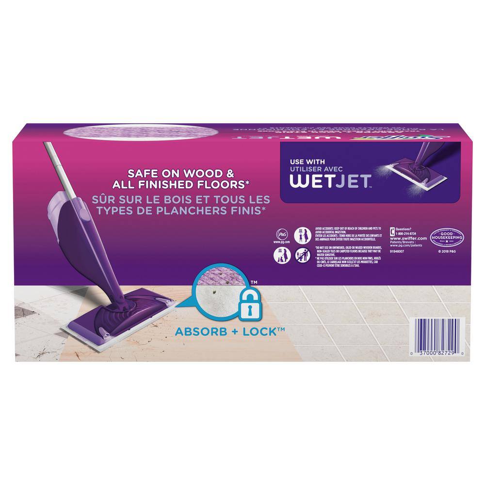 Swiffer WetJet Original Cleaning Refill Pads Unscented (17-Count) 003700082729