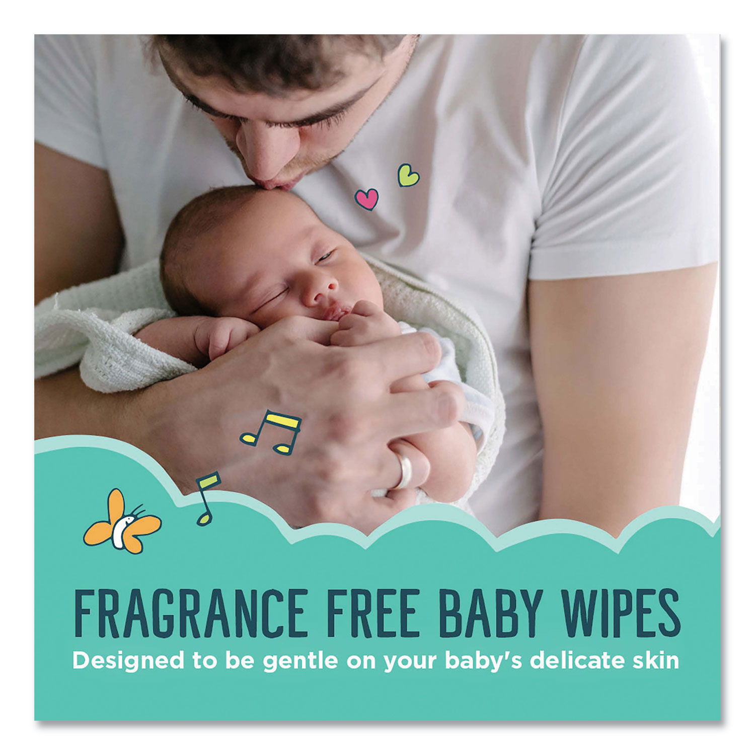 Free and Clear Baby Wipes by Seventh Generationandreg; SEV34208