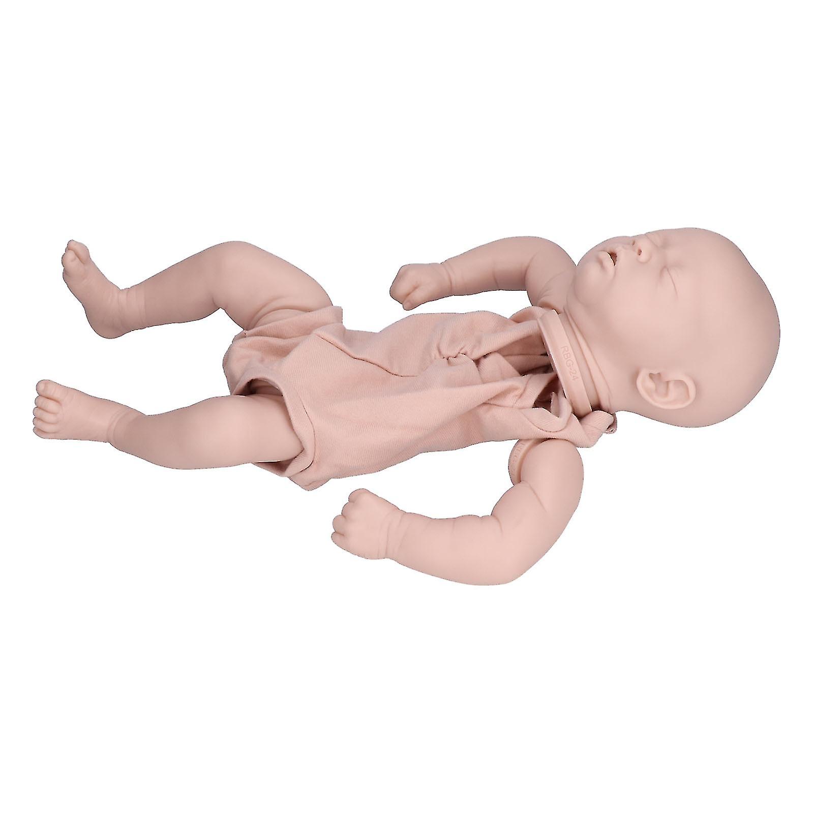 18.5 Inch Reborn Doll Kit Unpainted Unfinished Vinyl DIY Reborn Kits for DIY Handwork