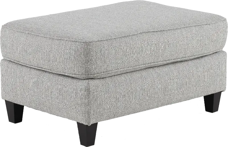 American Farmhouse Gray Ottoman