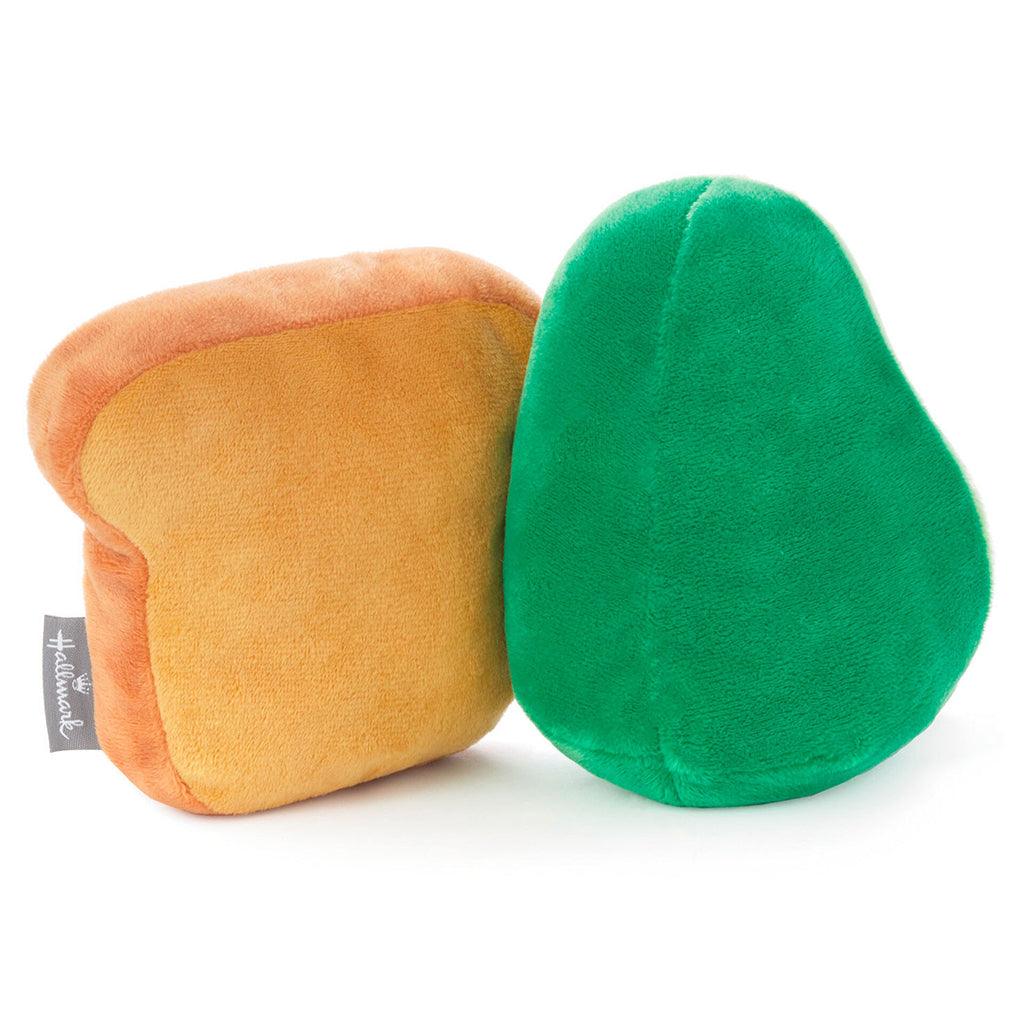 Hallmark  Better Together Avocado and Toast Magnetic Plush, 5