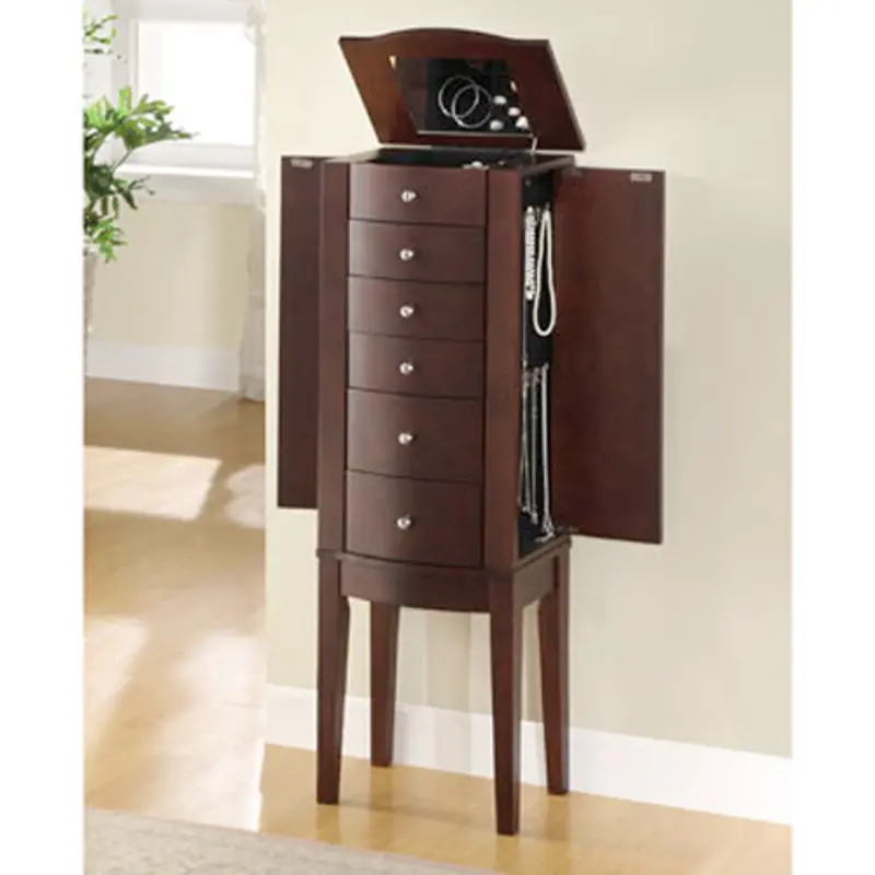 Merlot Jewelry Armoire