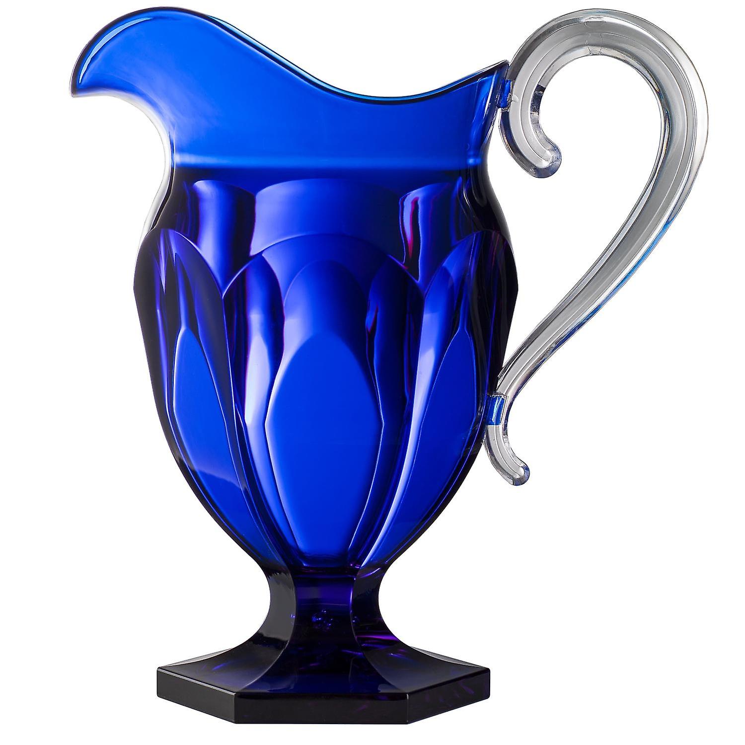 Mario Luca Giusti Roberta Acrylic Pitcher Blue