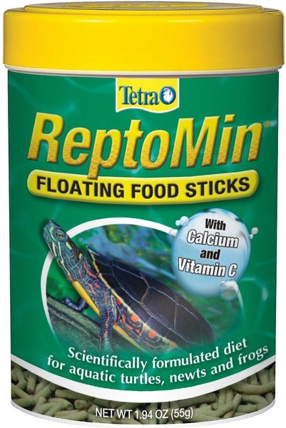 Tetra ReptoMin Floating Sticks Turtle， Newt and Frog Food