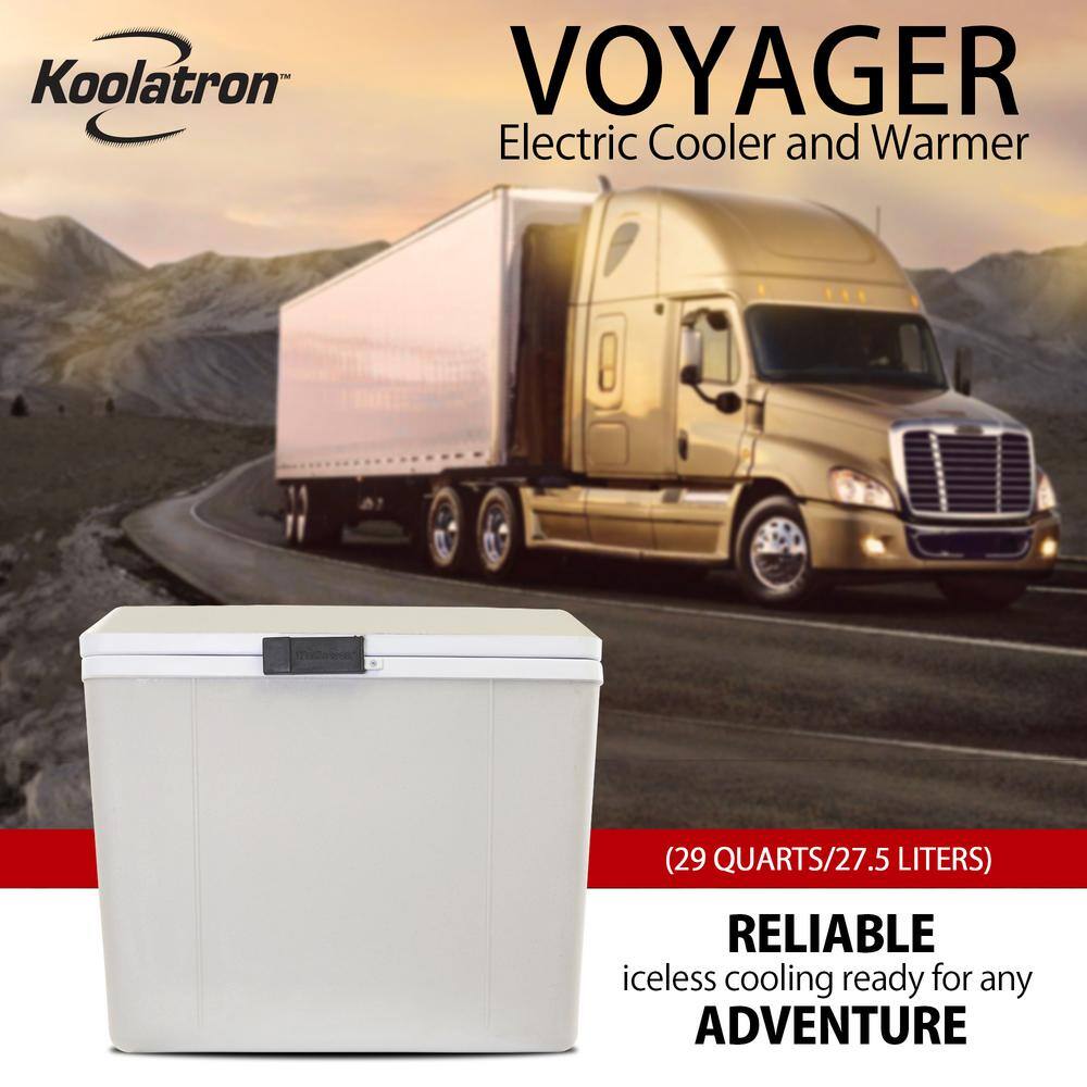 Koolatron 29 Qt (27.5 L) Thermoelectric Voyager Cooler P27