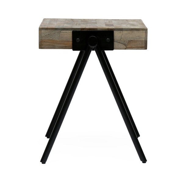 Gurley Mango Wood Side Table by Christopher Knight Home