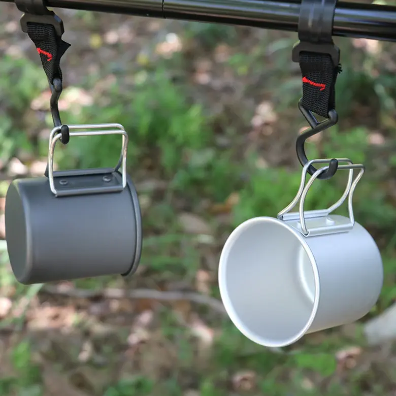 Aluminum oy Portable Camping Cup Folding Coffee Cup