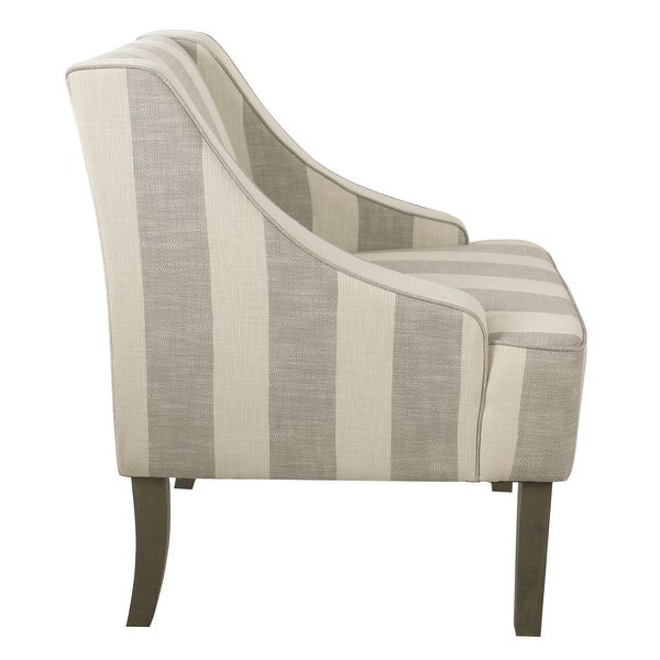 HomePop Classic Swoop Accent Chair