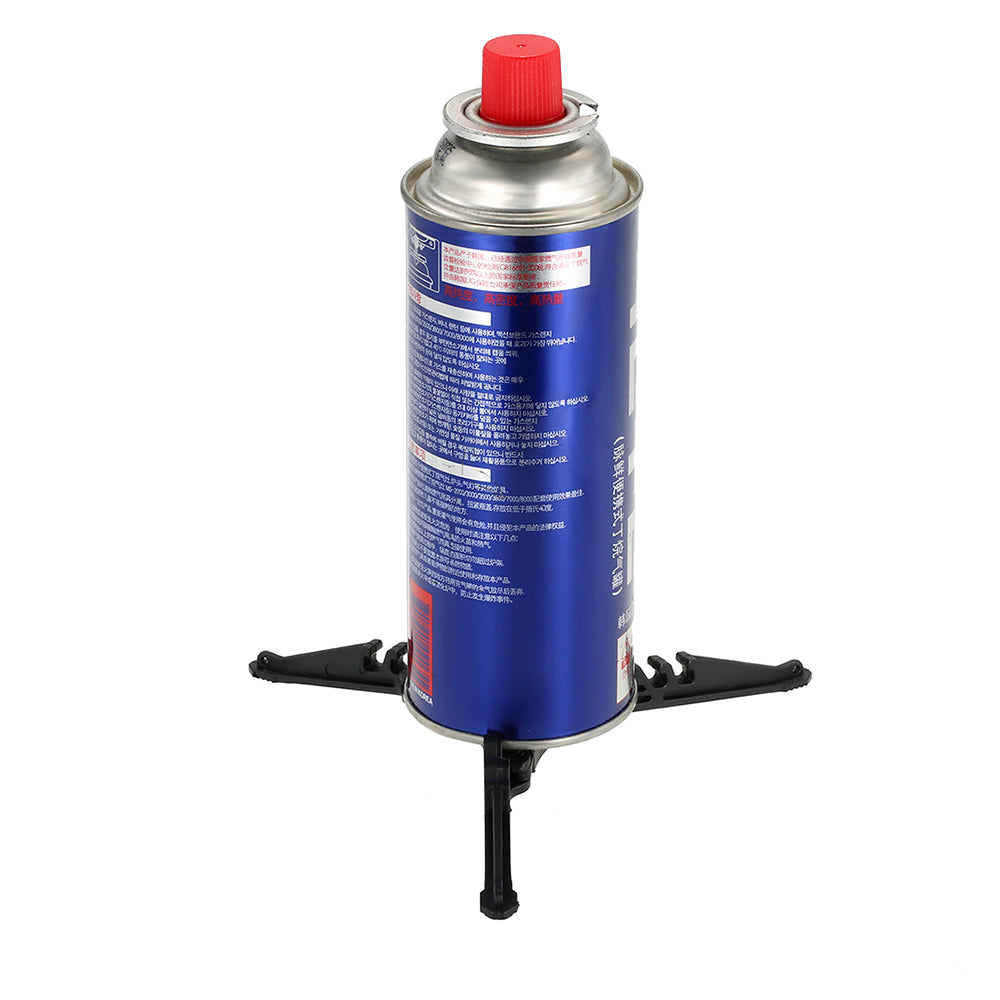 Outdoor Burners Canister Stabilizer Bracket Gas Tank Stand Tripod Support Folding Fuel Tank Tool Equipment Camping Travel Backpacking Gas Bottle Shelf Fixator