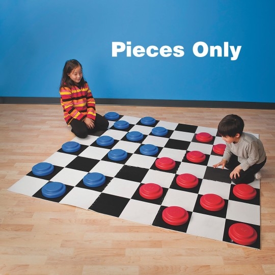 S S Worldwide Jumbo Checker Pieces