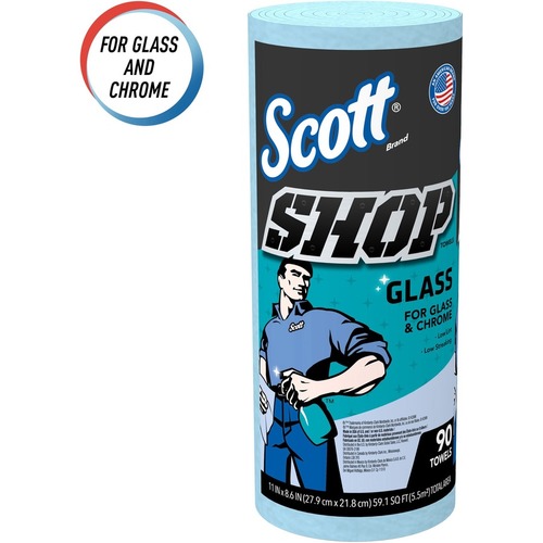 Scott Glass Cleaning Shop Towels  KCC32896