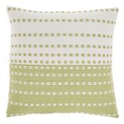 Mina Victory Woven And Stitched Indoor Outdoor Throw Pillow