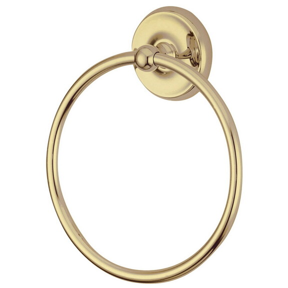 Elements of Design EBA314PB 6 Towel Ring  Polishe...