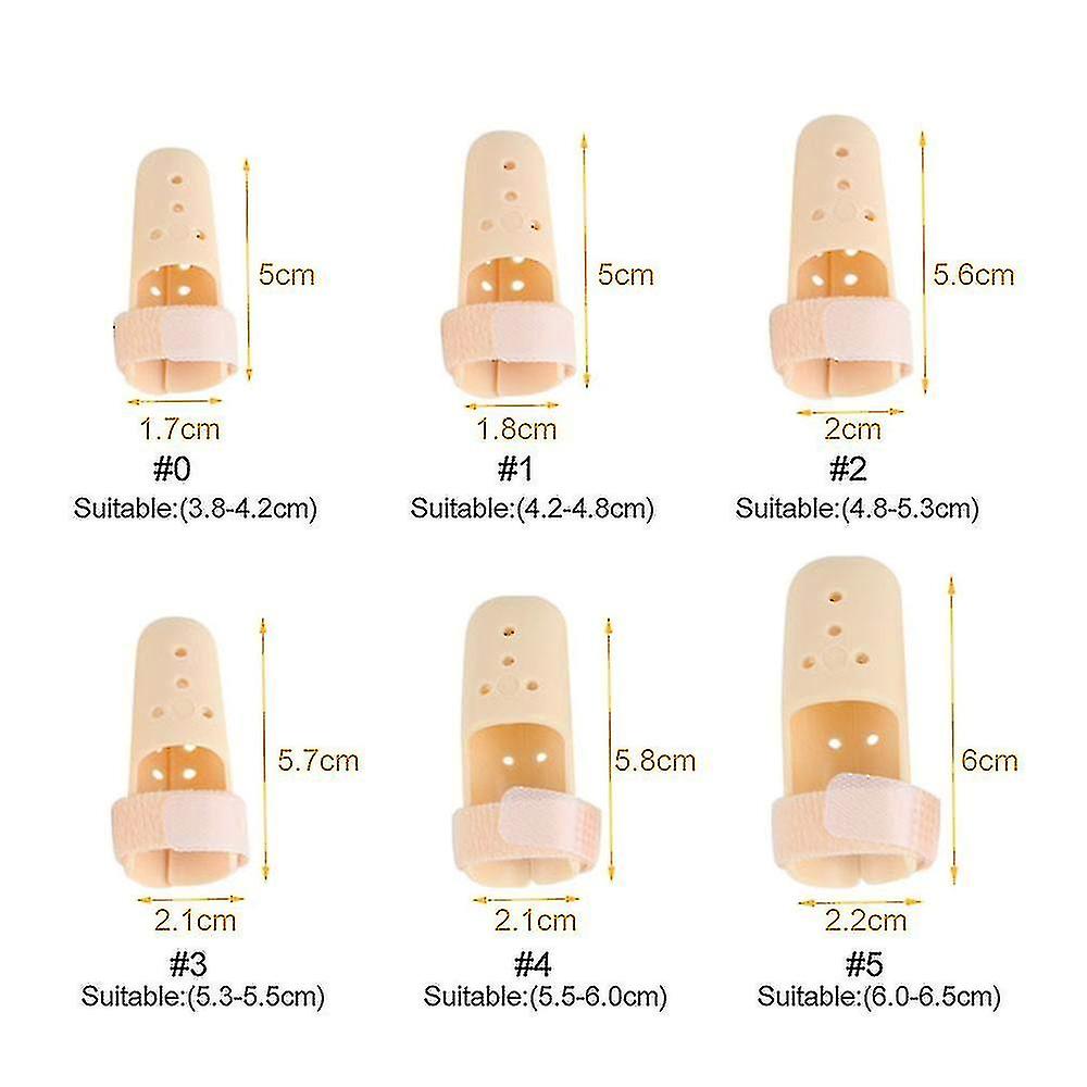 Plastic Mallet Finger Splint Joint Support Brace Protection Arthritis Pain Relief