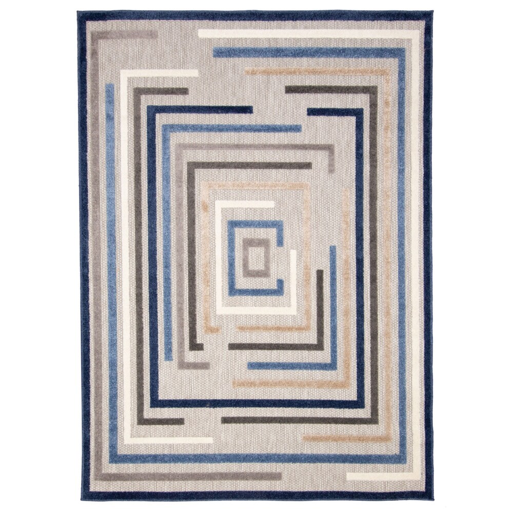 ECARPETGALLERY Tia Indoor/ Outdoor Rug