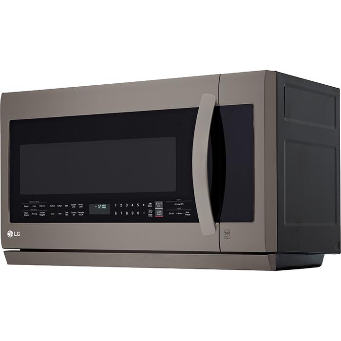 LG 30-inch, 2.2 cu. ft. Over-the-Range Microwave Oven with 2nd Generation Slide-Out ExtendaVent? LMV2257BD