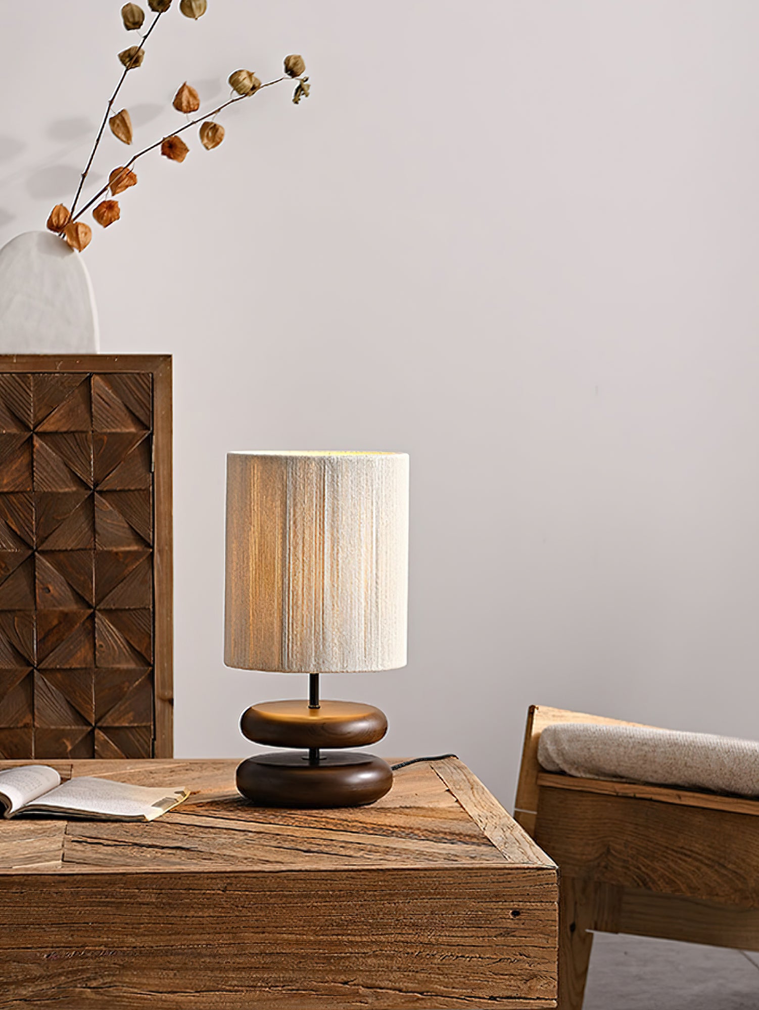 Nora Wood Table Lamp